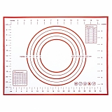 Силиконовый коврик  для раскатки и выпечки с разметкой 600х400 мм
