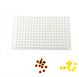 Форма для муссовых десертов "Мини жемчужины" d7мм, 228 ячеек