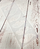 Молд силиконовый "Крылья"  8см, 6 ячеек