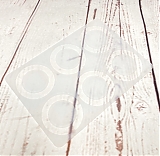 Молд силиконовый "Круги" 6см, 6 ячеек