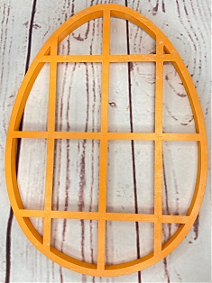 Форма пластиковая для торта "Яйцо Пасхальное" 25см