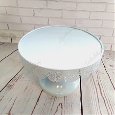 Тортовница металлическая Диаметр 250мм, высота 155мм