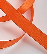 Лента атласная Оранжевая 1,2см 22м