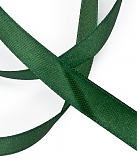 Лента атласная темно-зеленая 1,2см 22м