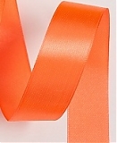 Лента атласная Оранжевая 2,5см 22м