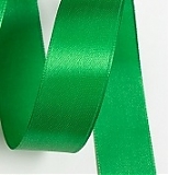 Лента атласная цвет Зеленый №19 2,5см длина 22м
