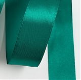 Лента атласная цвет Зеленый металлик 2,5см 22м