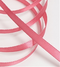 Лента атласная Розовая пенка №134 0,6см, 22м