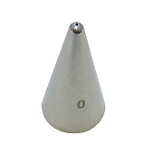 Насадка кондитерская № 0 «Айсинг» диам.верх 0.4 мм диам.низ 17.5 мм * высота 34.0 мм