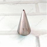 Насадка кондитерская №1 «Круг»  диам.верх 1.0 мм * диам.низ 17.5 мм * высота 34.0 мм