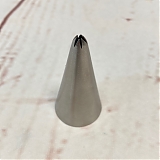 Насадка кондитерская 6 лучей "Звезда закрытая 2мм"