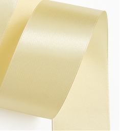 Лента атласная "Бежевая" 5см, 22м