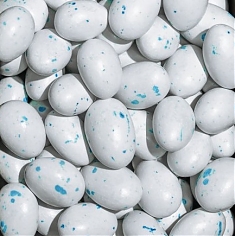 Драже с миндалем "Яйцо перепелиное" голубое, 100г