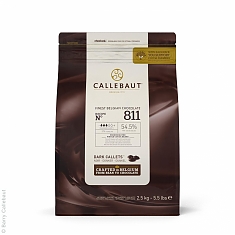 Темный шоколад Callebaut 811 54,5% 200гр