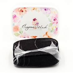 Мастика сахарная Сладкий шелк Черная 250гр