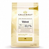 Белый шоколад Callebaut VELVET 32% 500г