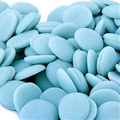 Глазурь кондитерская  голубая, 250г