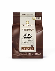 Молочный шоколад Callebaut 823 33,6% 200 гр