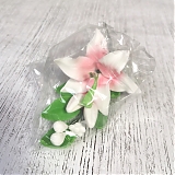 Ветка сахарная "Лилия малая" 10см