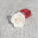 Роза сахарная 6см, цвета в ассортименте