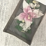 Ветка сахарная "Лилия сиреневая" 20см