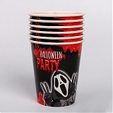 Стакан бумажный "Halloween party" 250мл, 6шт